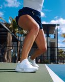  Giày JOOLA Men's Pickleball Shoes FUNKSH1n_PB: R4LLy (WHT/Gum) 