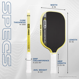  Scorpeus Pro V Pickleball Paddle - JOOLA Yellow (Anna Bright) 