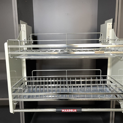 Giá bát đĩa nâng hạ Full Inox Maadela DIP-800