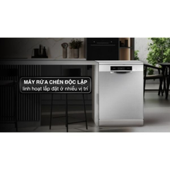 Máy rửa chén Bosch SMS8YCI01E độc lập Series 8, 14 bộ, Home connect