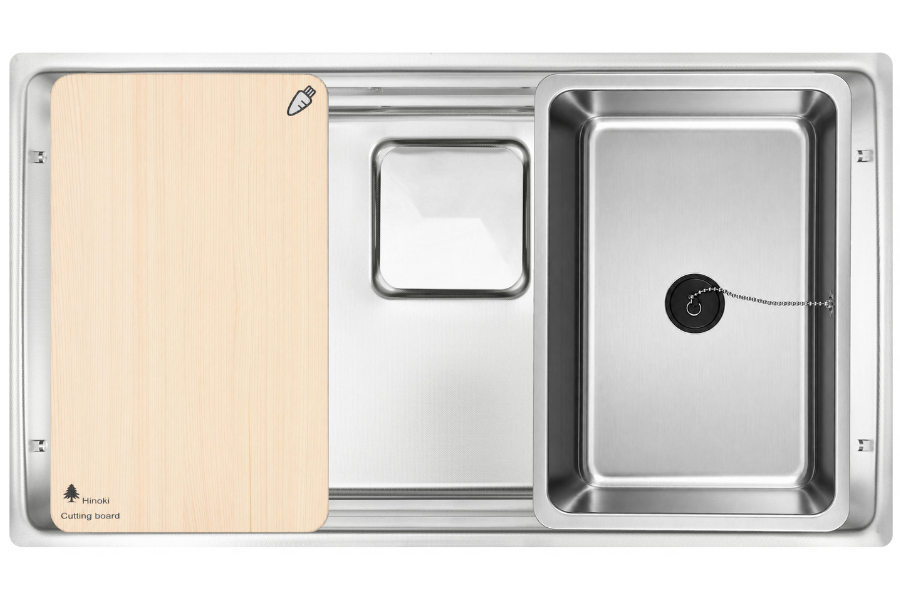 Chậu rửa chén Shigeru LE JSM-K 3F FS