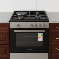 Bếp gas kết hợp lò nướng Kaff KF-FRT6604GAC