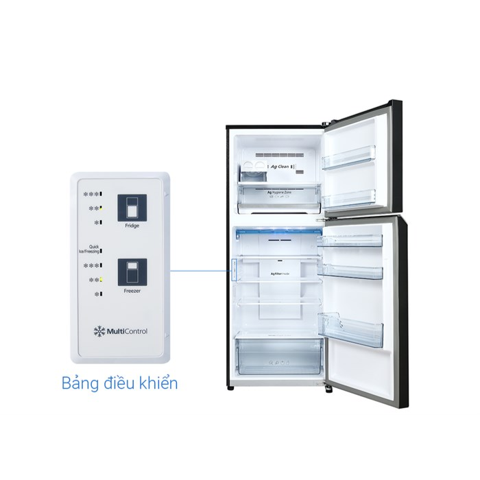 Tủ lạnh Panasonic NR-TL351VGMV Inverter 326 Lít