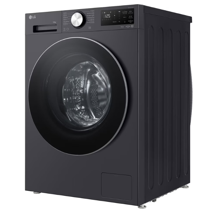 Máy giặt LG FX1412N5G AI DD™ Inverter 12kg than ánh kim