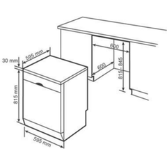 Máy rửa chén KAFF KF-D65ERIS