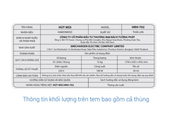 Máy hút mùi Hawonkoo HRH-702