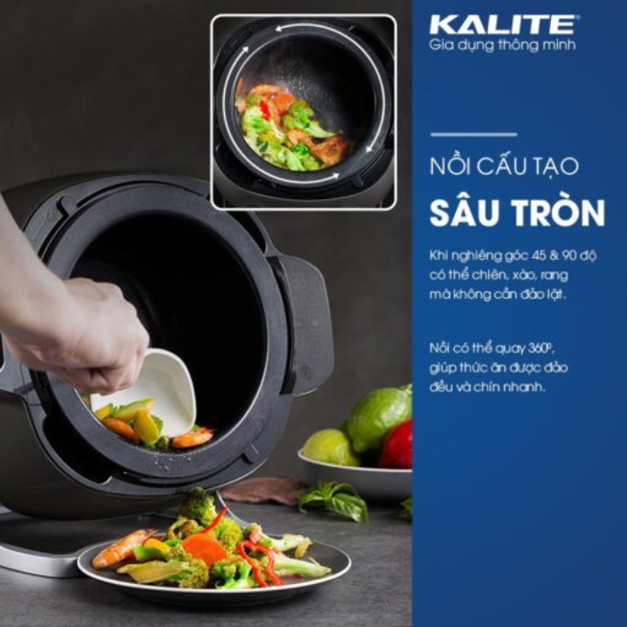 Nồi cơm điện tử Kalite GALAXY 6L cao tần