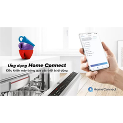 Máy rửa chén Bosch SMV6ZCX42E Series 6, âm tủ công nghệ Zeolith, Home connect