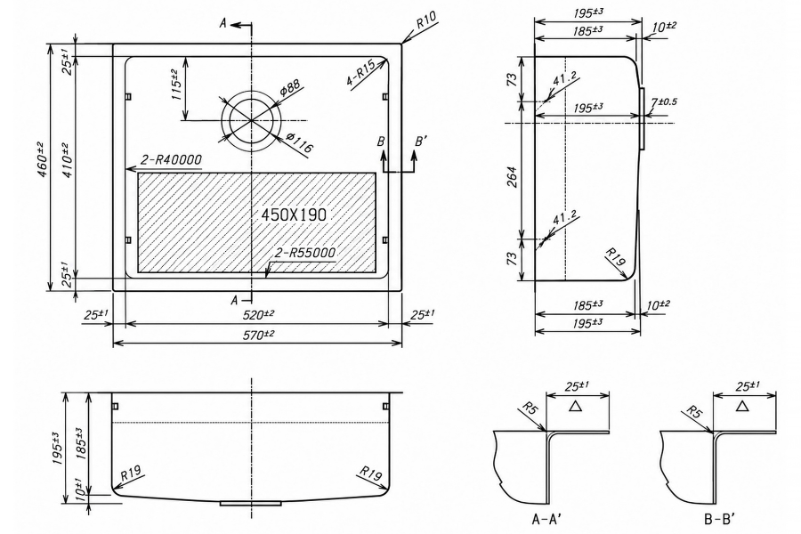 Chậu rửa chén Shigeru LE JSS-K FS