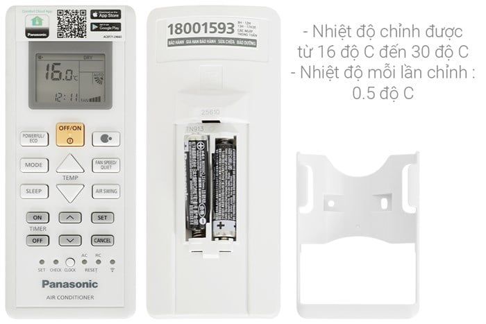 Máy lạnh Panasonic Inverter CU/CS-U24XKH-8 21.300 BTU 2.5 HP