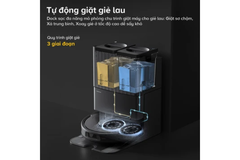 Robot hút bụi lau nhà Roborock QR 798 (màu đen)