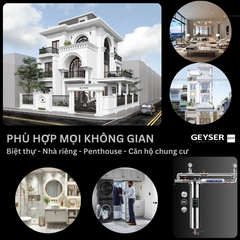 Hệ thống lọc tổng đầu nguồn Geyser Ecotar 1F1A