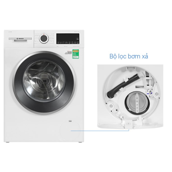 Máy giặt Bosch WGG244A0SG 9kg- Serie 6