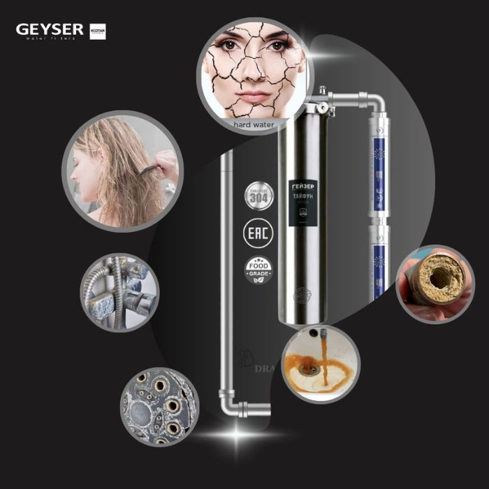 Hệ thống lọc tổng đầu nguồn Geyser Ecotar 1F2A