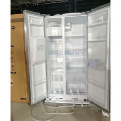 Tủ lạnh Side by Side KAFF KF-SBS600BWT
