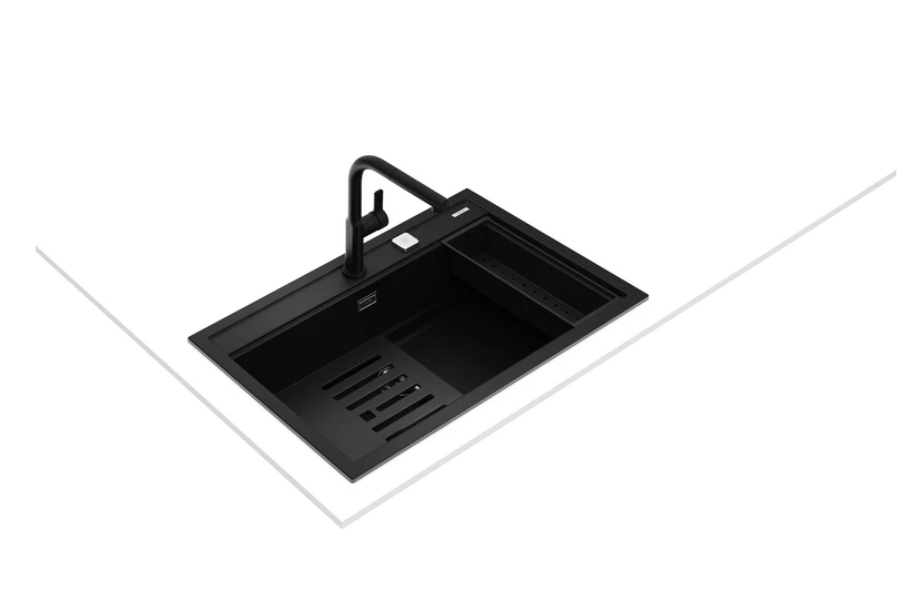 Chậu rửa chén Teka Nova 80 WS-TG 1B đá nhân tạo 115230057