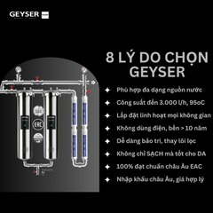 Hệ thống lọc tổng đầu nguồn Geyser Ecotar 2F4A