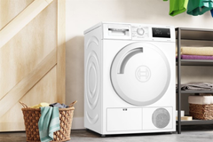 Máy sấy bơm nhiệt Bosch 8 kg WTH83028SG Series 4