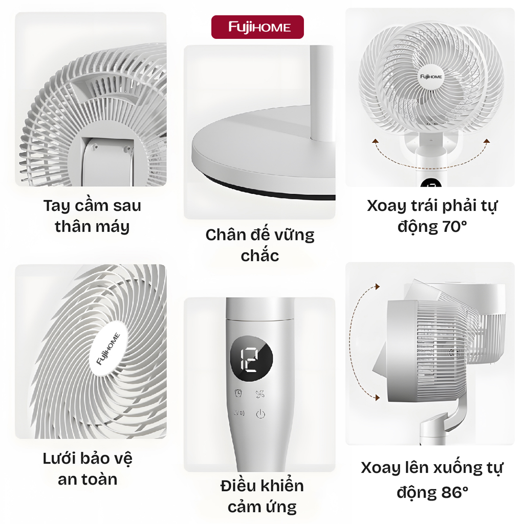 Quạt đối lưu Fujihome CF201