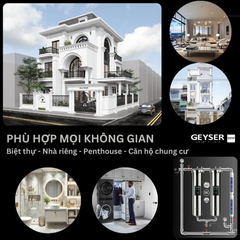 Hệ thống lọc tổng đầu nguồn Geyser Ecotar 2F2A