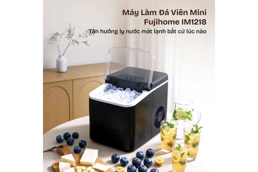 Máy làm đá viên mini Fujihome IM1218