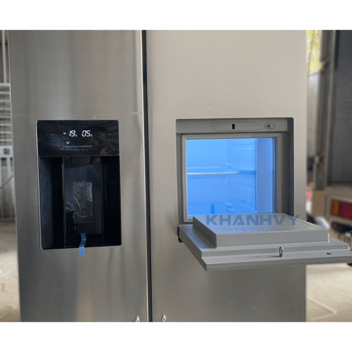 Tủ Lạnh Side By Side KAFF KF-BCD606MBR