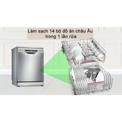 Máy rửa chén Bosch SMS6ZCI16E Series 6 sấy Zeolith