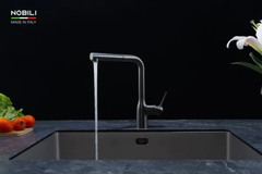 Vòi rửa chén Nobili MANIA NB216LTB nóng lạnh
