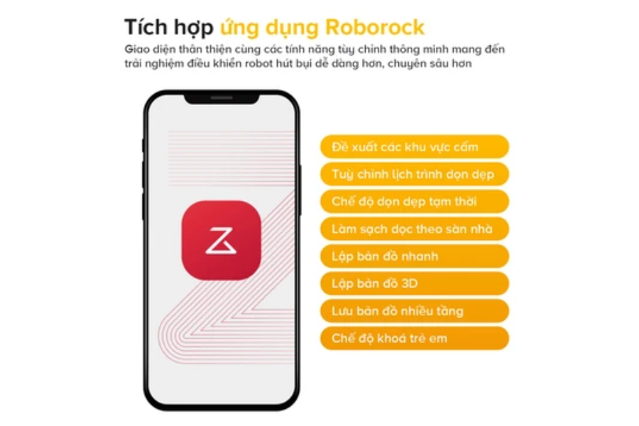 Robot hút bụi lau nhà Roborock QR 798 (màu đen)