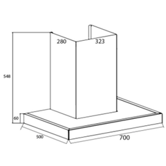Máy hút mùi Canzy CZ-Pro 333SG