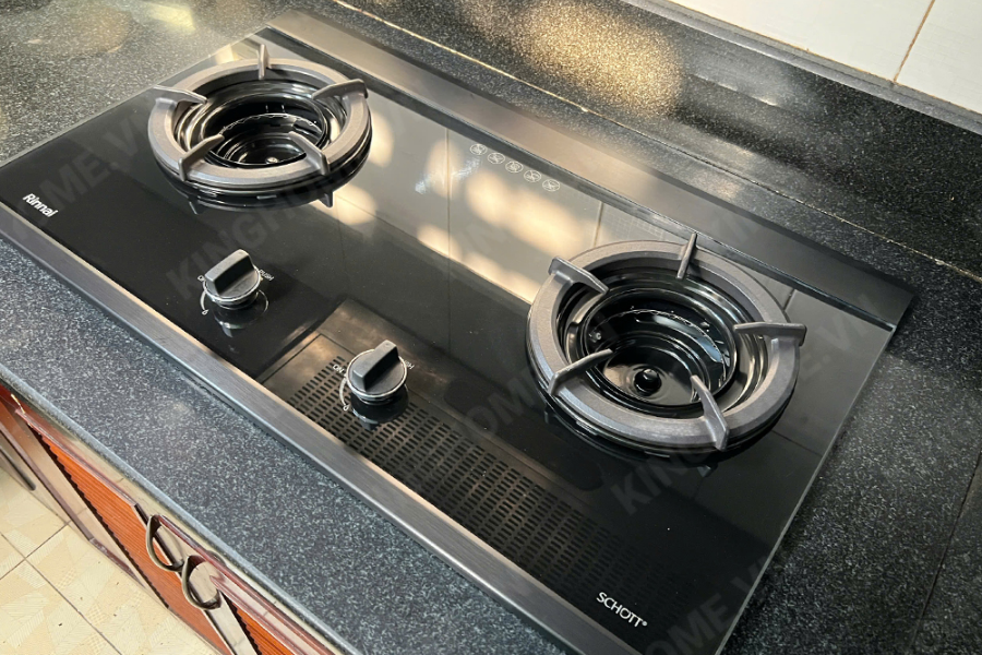 Bếp ga âm Rinnai RVB-2SCHi(SB)
