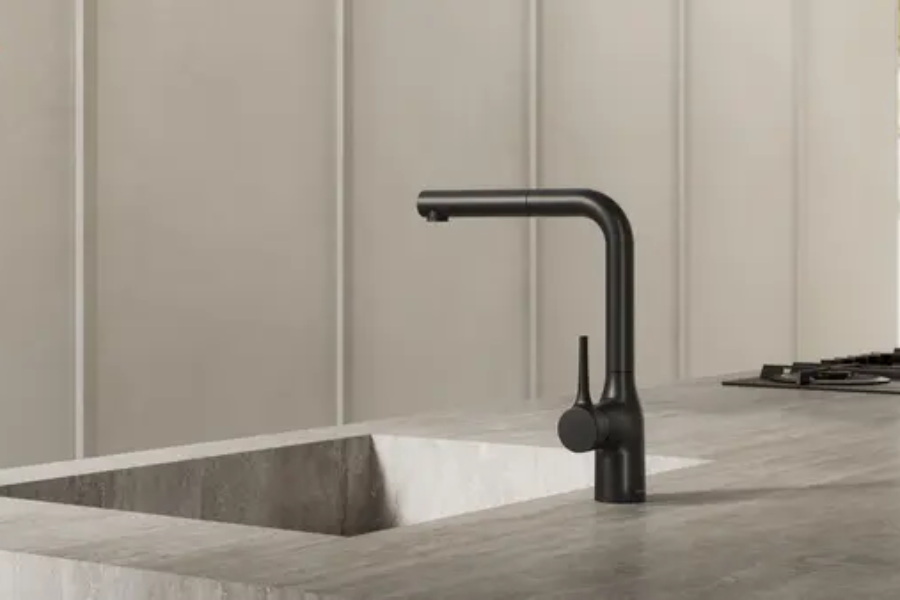 Vòi rửa chén Nobili MANIA NB216LTB nóng lạnh