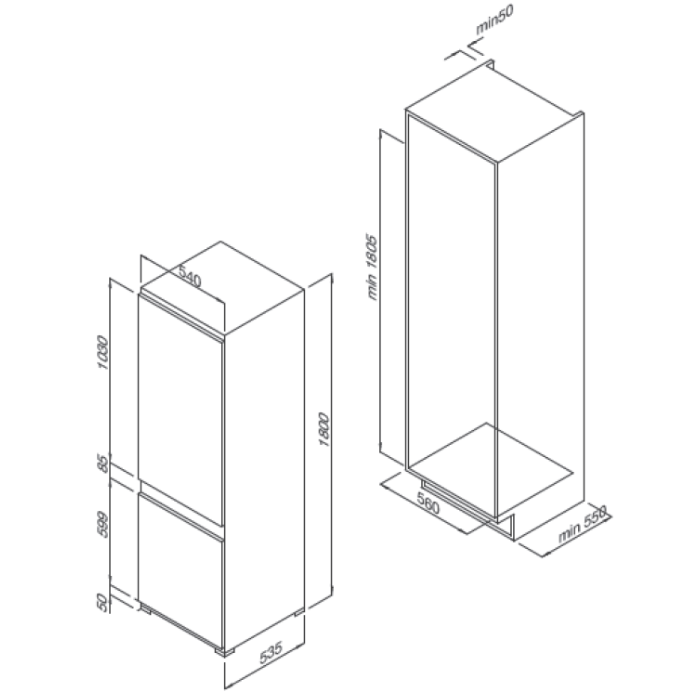 Tủ lạnh Malloca MDRF225WBI