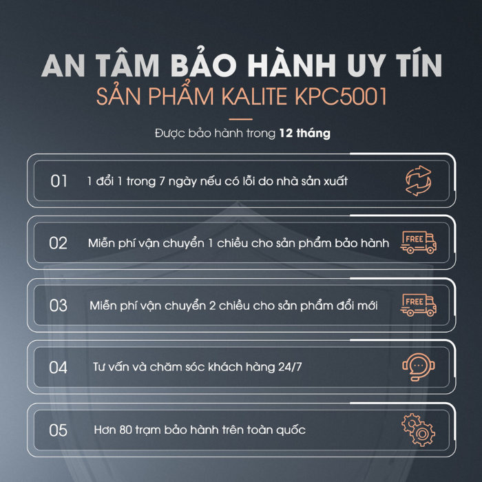 Nồi áp suất Kalite KPC5001 5L
