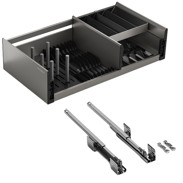Kệ chén dĩa Higold 303955 ba mặt nhôm cao cấp