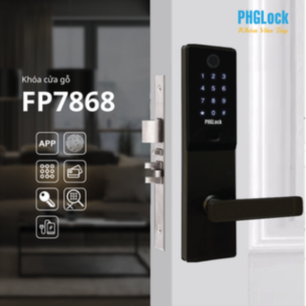 Khóa điện tử PHGLock KR7868B - R