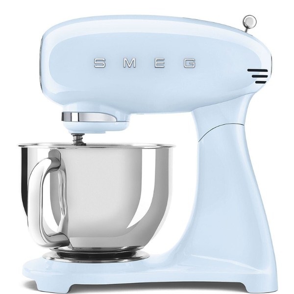 Máy trộn bột đa năng Smeg SMF05PBEU màu xanh pastel