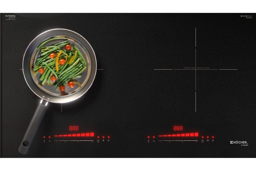 Bếp từ Kocher X-NANO 7 chống xước công nghệ Pháp độc quyền