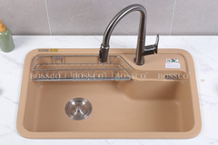 Chậu rửa chén Bossco BC-KT8150VK 1 hộc