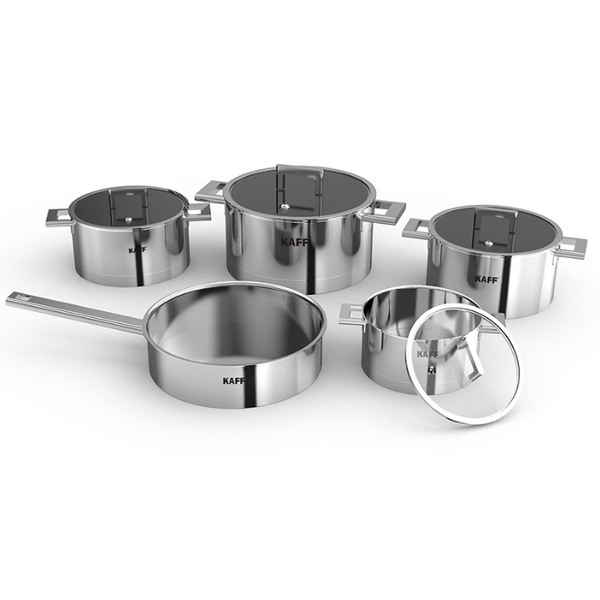 Bộ nồi chảo Kaff KF-DIMOND09304 Luxury 5 món