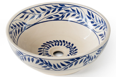 Chậu lavabo Kanly GV109 gốm mỹ thuật