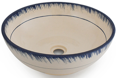 Chậu lavabo Kanly GV101 gốm mỹ thuật