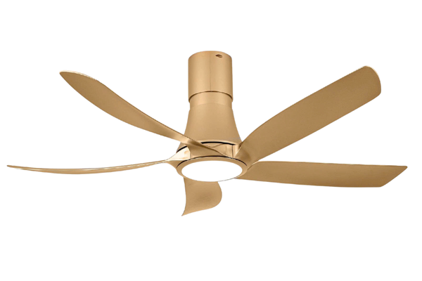 Quạt trần Asia Lighting QT14-DV 5 cánh màu đồng vàng