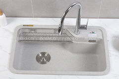 Chậu rửa chén Bossco BC-KT8150XKS 1 hộc