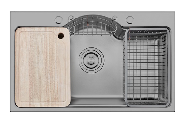 Chậu rửa chén Kaff KF-PS7848-B