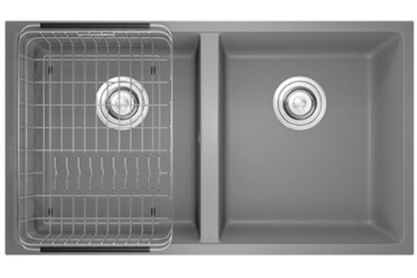 Chậu rửa bát Konox Granite Sink Veloci 760D Grey