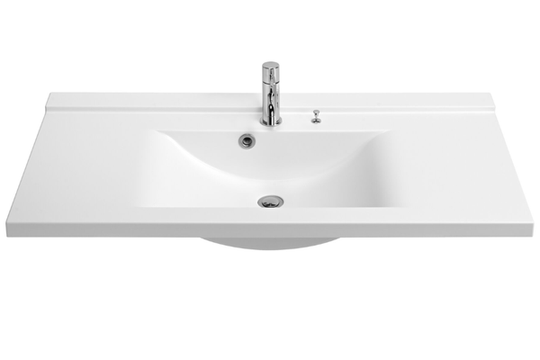 Chậu lavabo Yoshimoto TQ liền khối