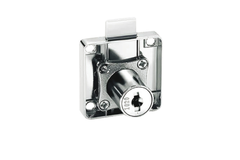 Khóa tủ Hafele 482.01.110 D18x22 mạ niken 2 level