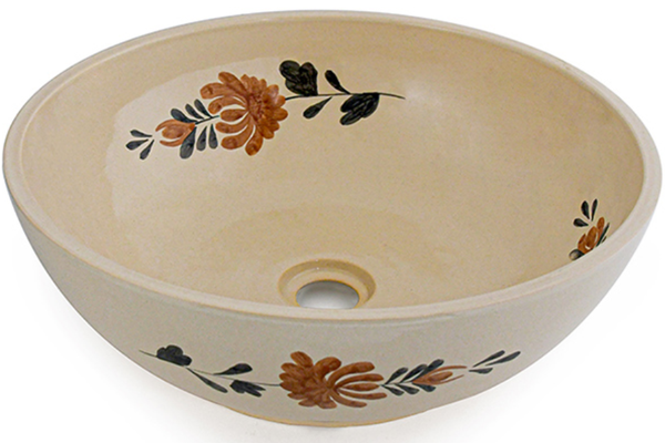 Chậu lavabo Kanly GV105 gốm mỹ thuật