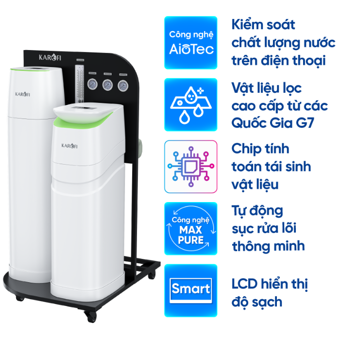 Máy lọc tổng trung tâm Karofi KTF-888